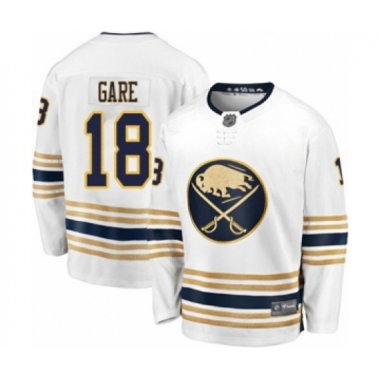 Youth Buffalo Sabres #18 Danny Gare Fanatics Branded White 50th Season Breakaway Hockey Jersey - Ujersey