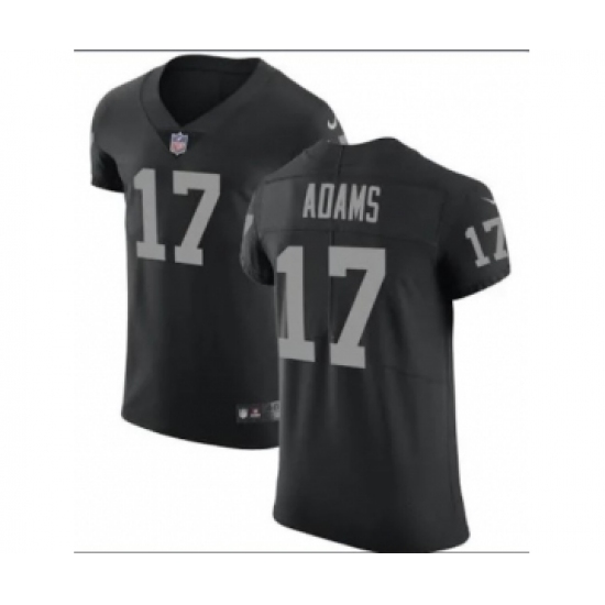 Nike Las Vegas Raiders #17 Davante Adams Black Team Color Men's Stitched NFL Vapor Untouchable Elite Jersey - Ujersey