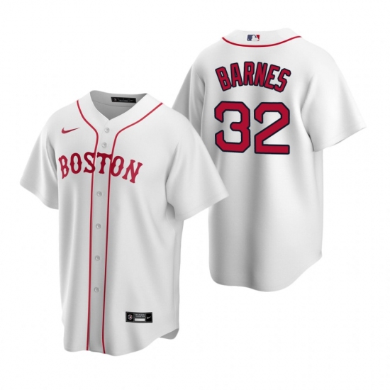 Men's Nike Boston Red Sox #32 Matt Barnes White Alternate Stitched Baseball Jersey - Ujersey