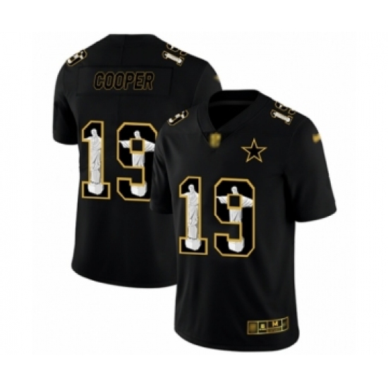Men's Dallas Cowboys #19 Amari Cooper Black Jesus Faith Limited Football Jersey - Ujersey