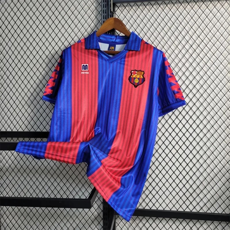 Barcelona Retro Jersey Home Soccer Shirt 1991-92 - U-jersey