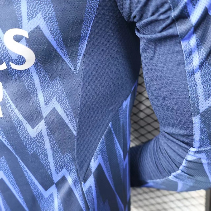 Arsenal Soccer Jersey Away Long Sleeve Shirt 2025/26 - Ujersey NHL