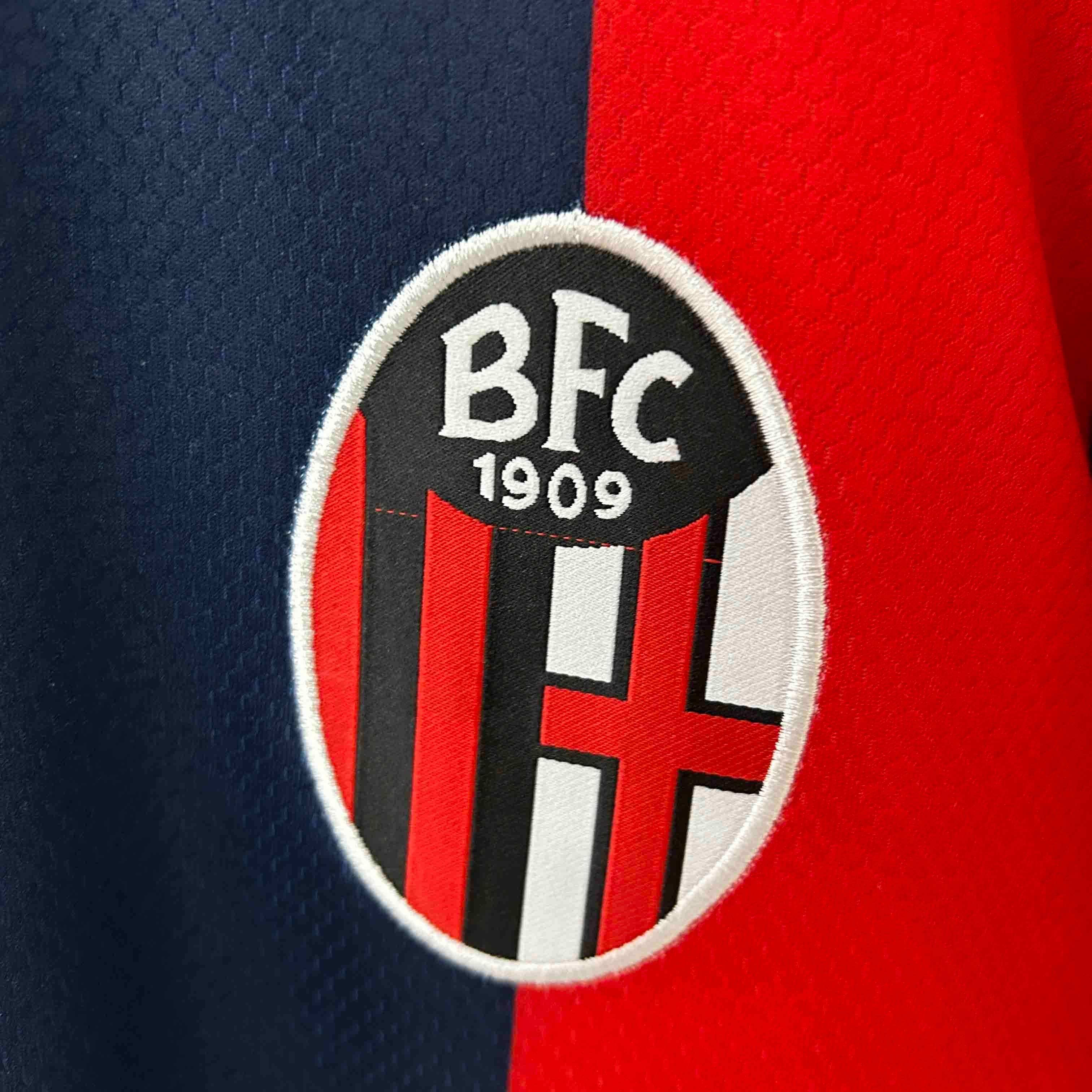 Bologna Soccer Jersey Home Custom Shirt 2024/25 - ujerseystore