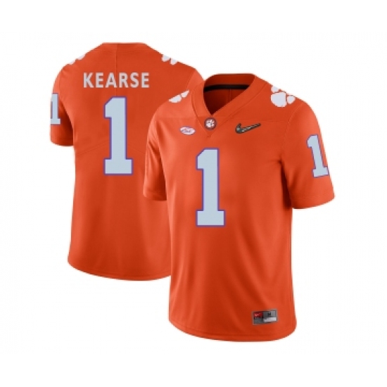 Clemson Tigers 1 Jayron Kearse Orange With Diamond Logo College Football Jersey
