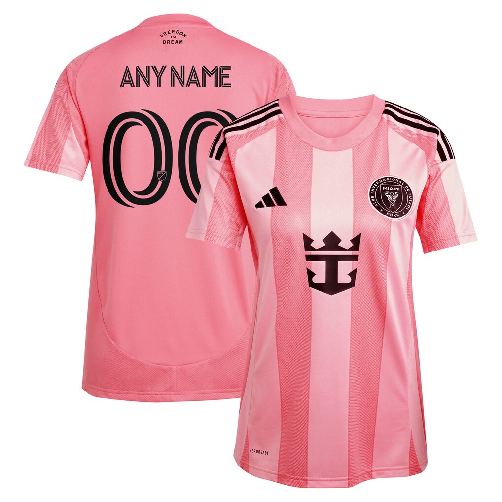 Women's Inter Miami CF adidas Light Pink 2025 Euforia Replica Custom Jersey - Ujersey