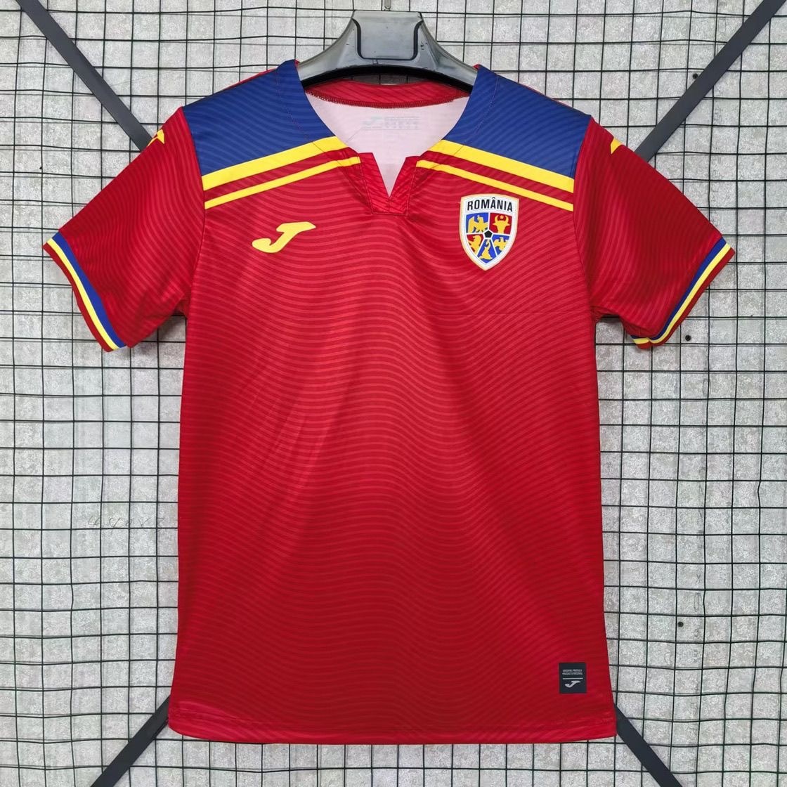 Romania Soccer Jersey Away Custom Shirt 2025/26 - ujerseystore