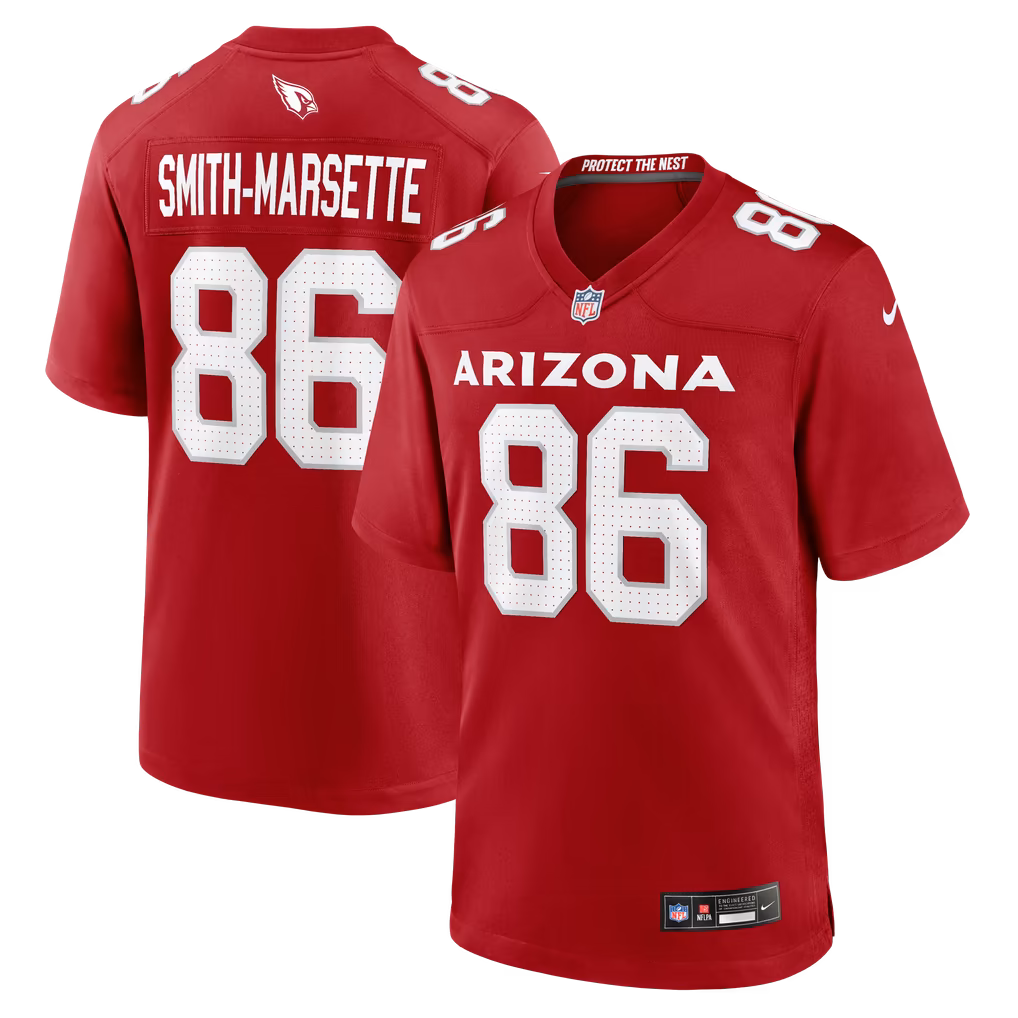 Men's Arizona Cardinals Ihmir Smith-Marsette Nike Cardinal Team Game Jersey - ujerseystore