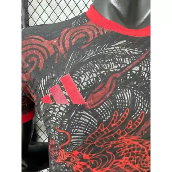Real Madrid Soccer Jersey Red Dragon Special Edition Shirt 2025/26