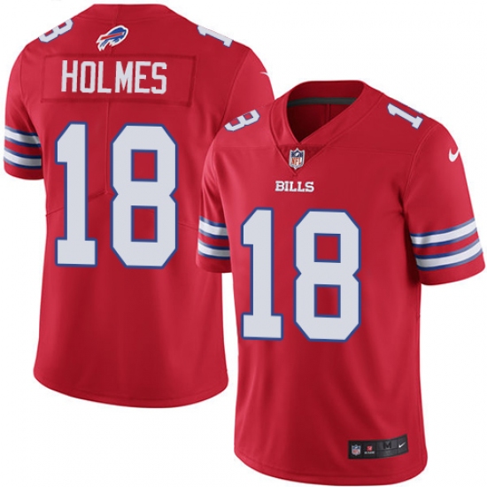 Youth Nike Buffalo Bills #18 Andre Holmes Limited Red Rush Vapor Untouchable NFL Jersey - Ujersey