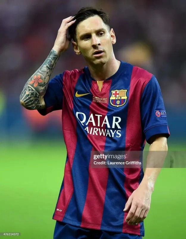 Barcelona Retro Jersey Home Soccer Shirt 2014-15