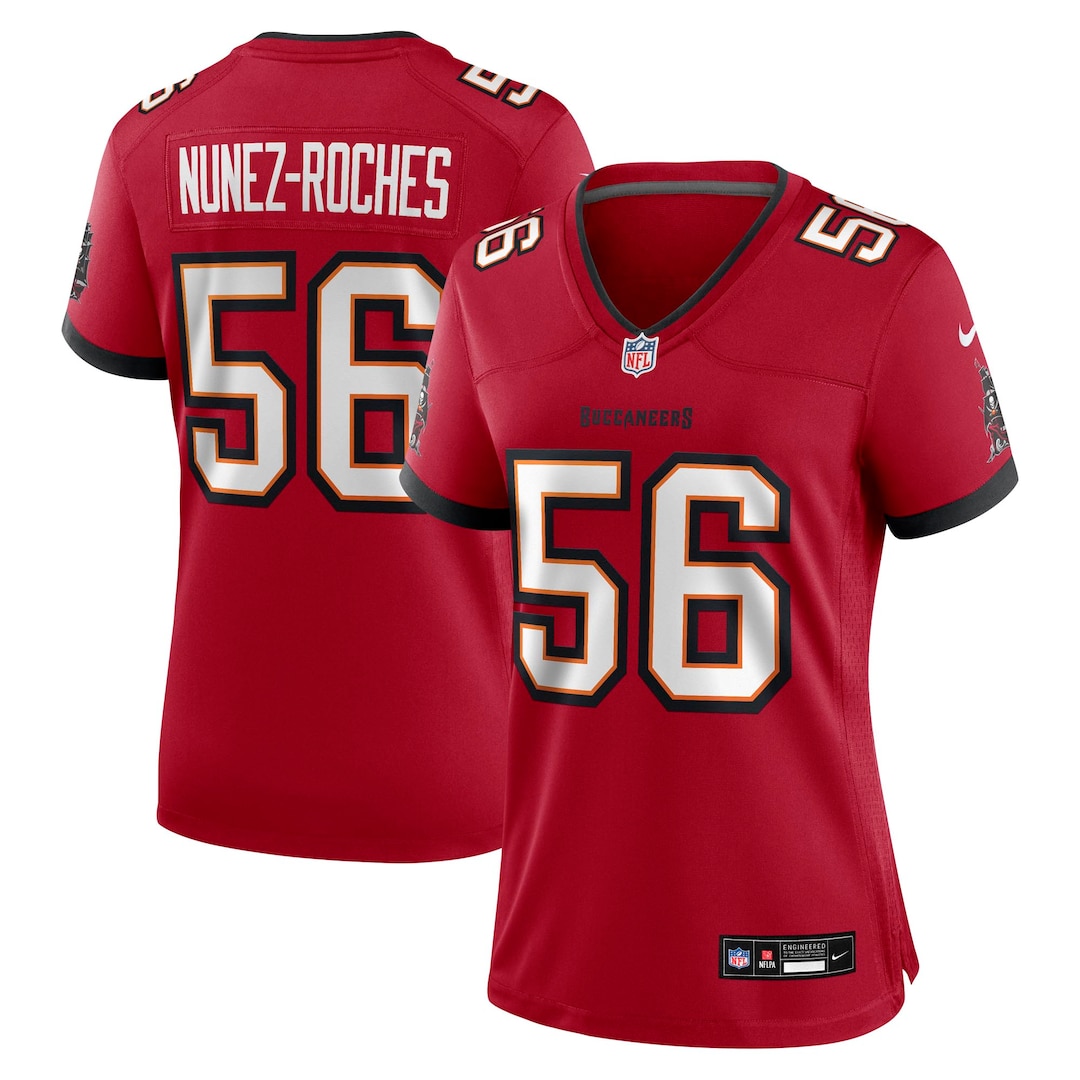 Women's Tampa Bay Buccaneers Rakeem Nunez-Roches Nike Red Team Game Jersey