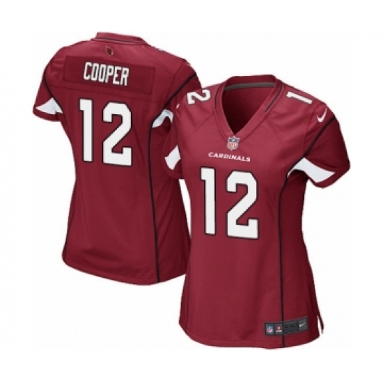Women's Nike Arizona Cardinals #12 Pharoh Cooper Game Red Team Color NFL Jersey - Ujersey