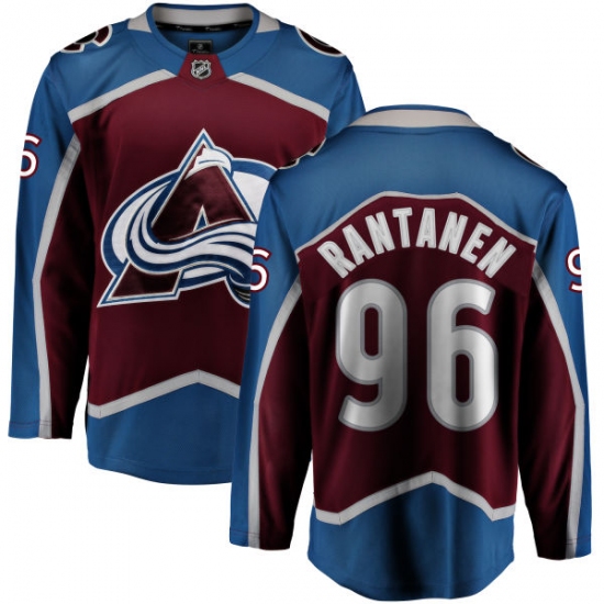 Youth Colorado Avalanche #96 Mikko Rantanen Fanatics Branded Maroon Home Breakaway NHL Jersey - Ujersey