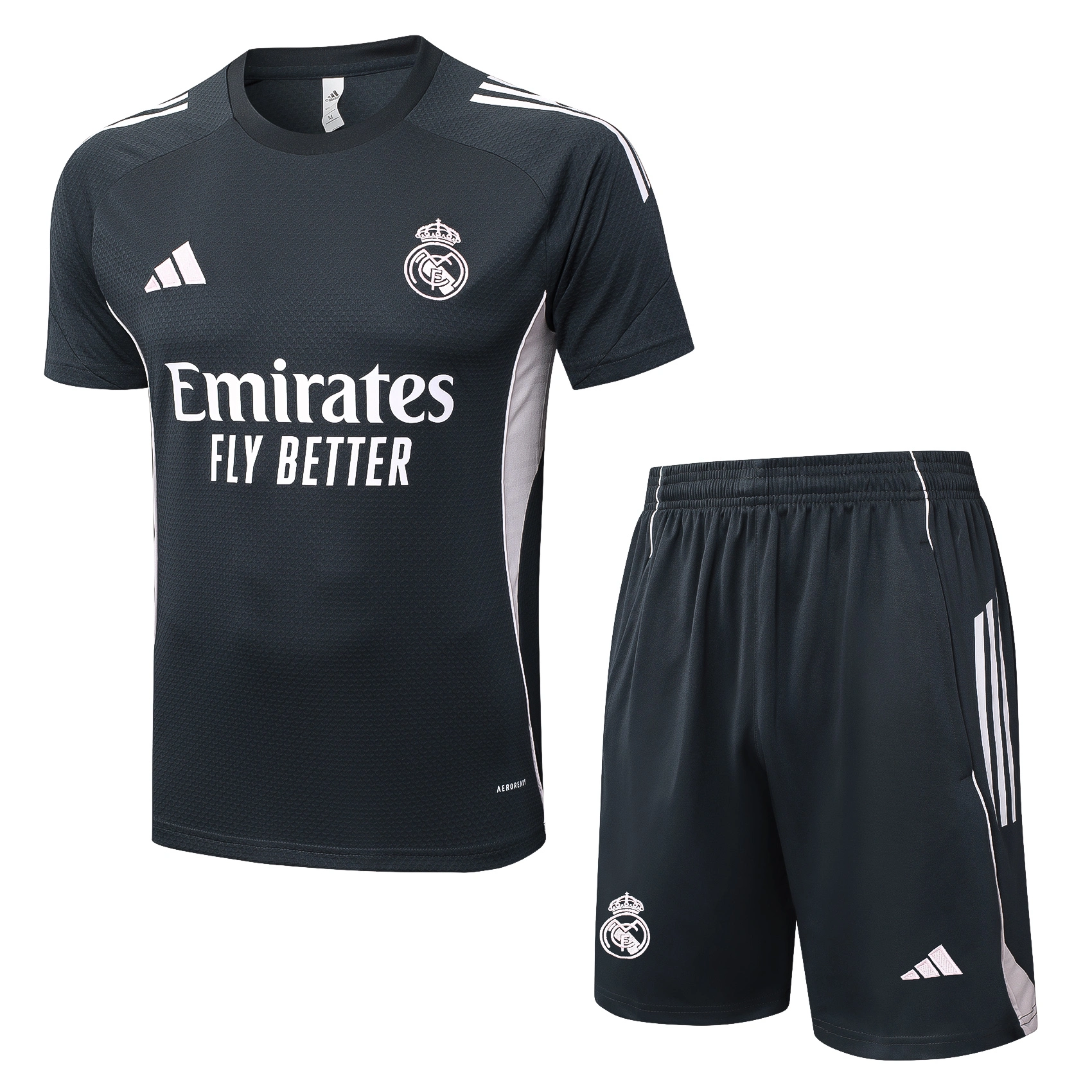 Real Madrid Training Jersey Kit Gray 2025/26 - Ujersey NHL