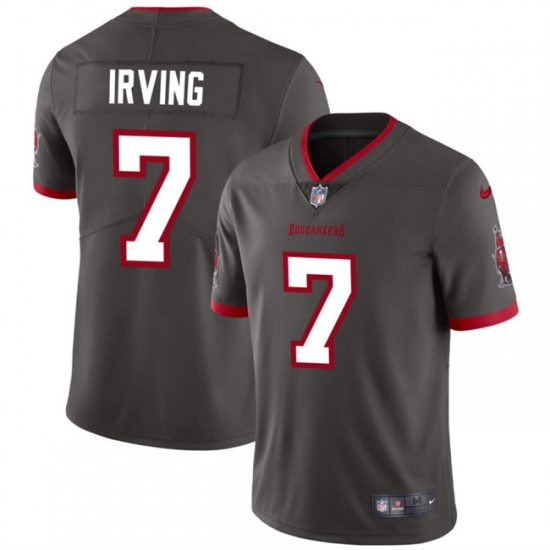 Men's Tampa Bay Buccaneers #7 Bucky Irving Grey Vapor Limited Stitched Jersey - Ujersey