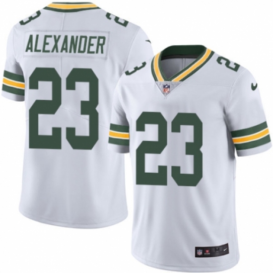 Men's Nike Green Bay Packers #23 Jaire Alexander White Vapor Untouchable Limited Player NFL Jersey - Ujersey
