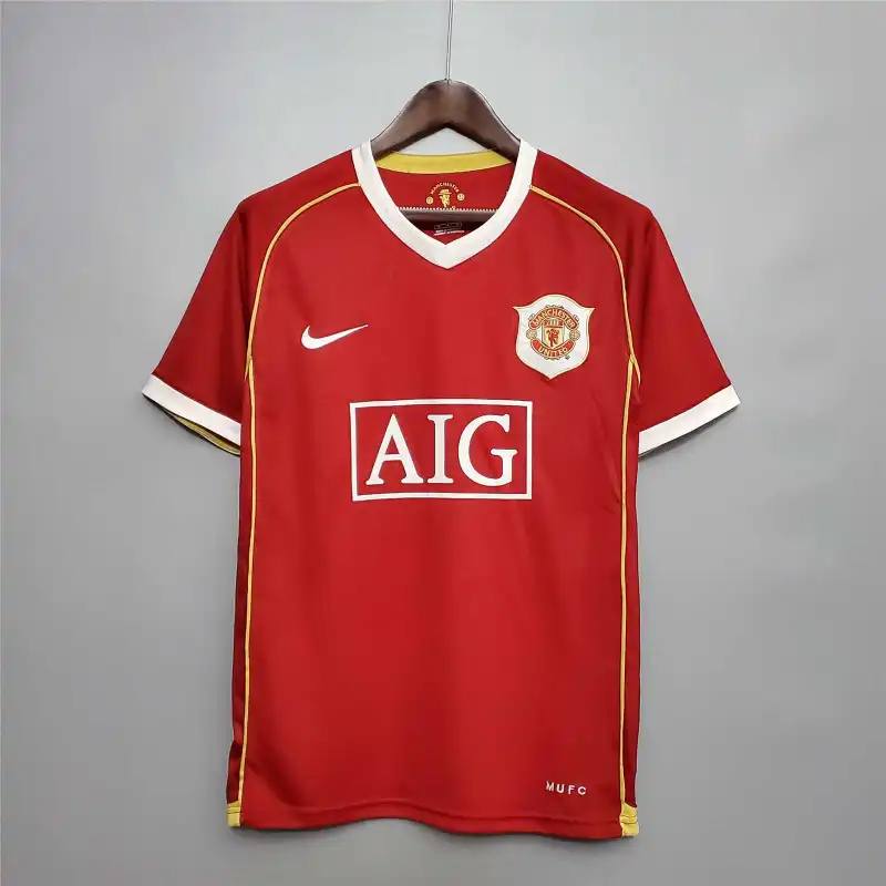 Manchester United Retro Home Football Jersey Shirt 2006/07 - U-jersey