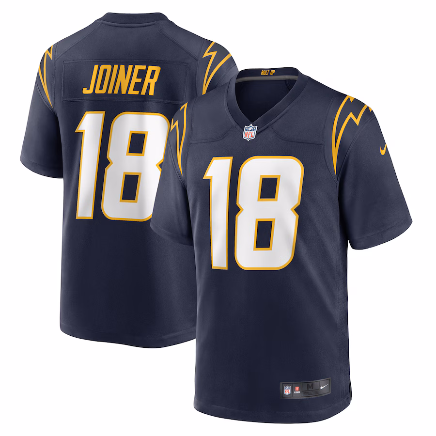 Charlie Joiner Chargers Retired Player Alternate Game Jersey - Navy