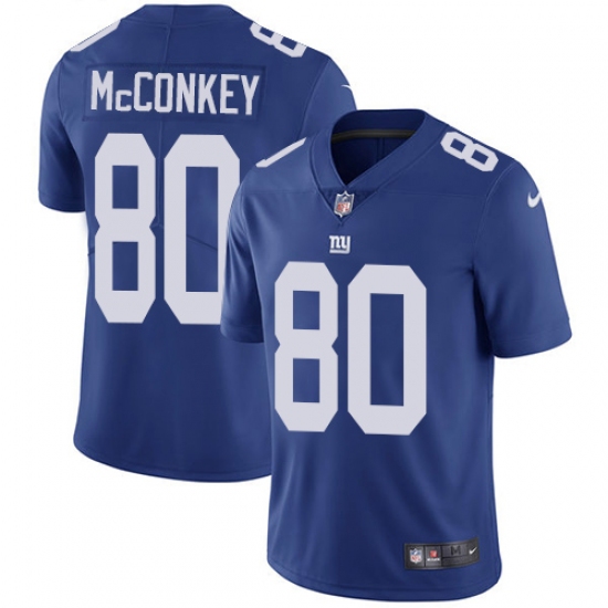 Youth Nike New York Giants #80 Phil McConkey Royal Blue Team Color Vapor Untouchable Limited Player NFL Jersey - Ujersey
