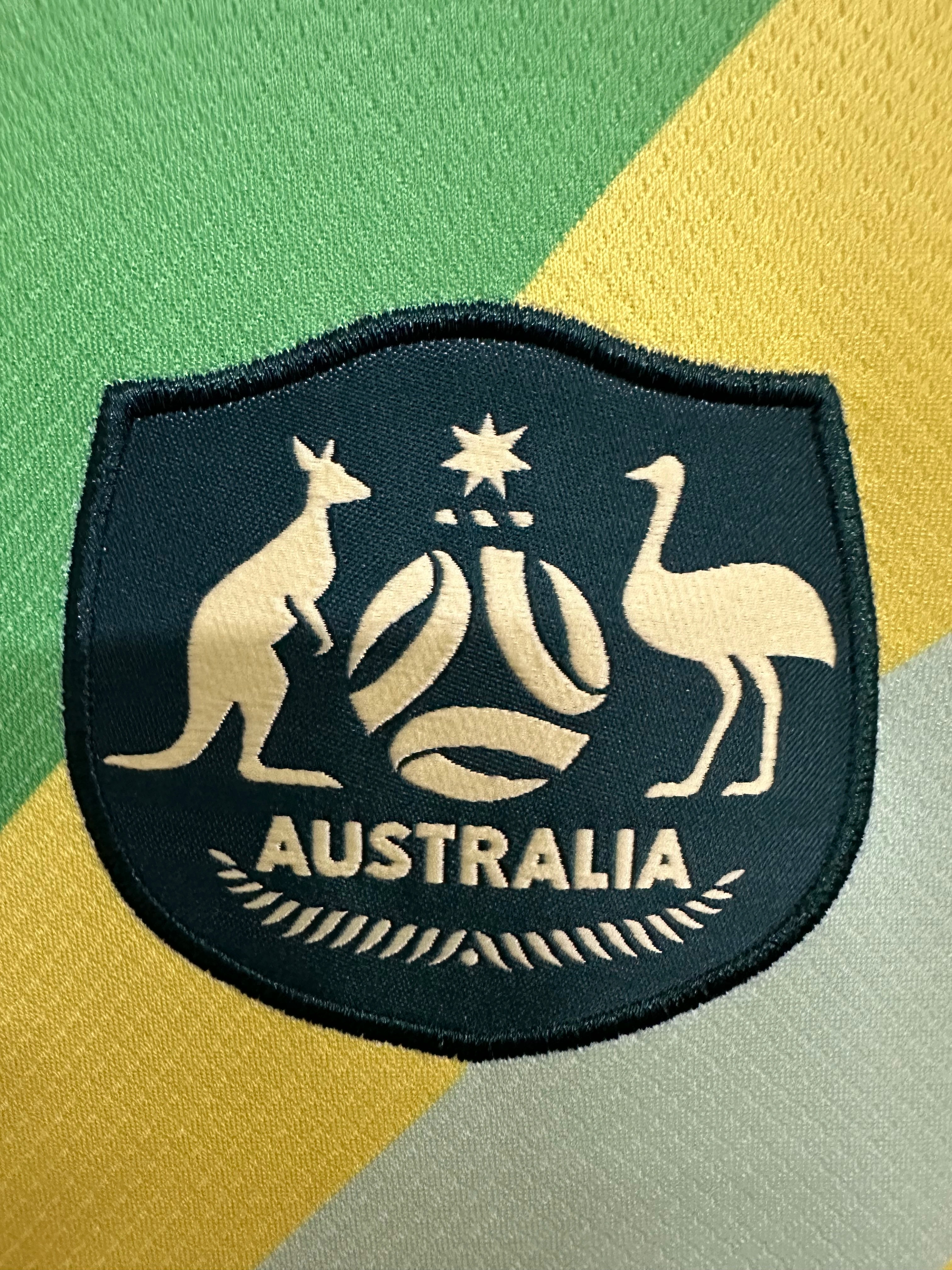Australia Soccer Jersey Home Custom Shirt 2025 - ujerseystore