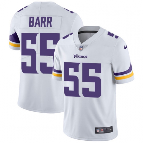 Youth Nike Minnesota Vikings #55 Anthony Barr White Vapor Untouchable Limited Player NFL Jersey - Ujersey
