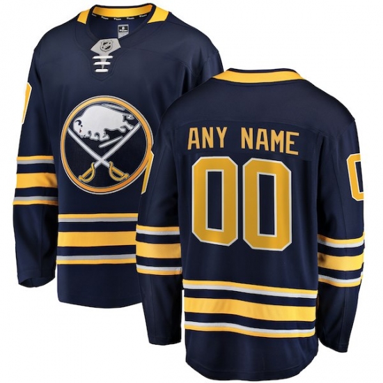 Men's Buffalo Sabres Fanatics Branded Blue Home Breakaway Custom Jersey