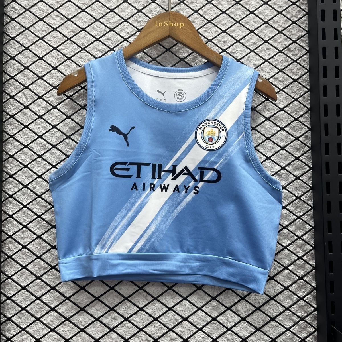 Manchester City Home Women's Vest Football Jersey 2025/26 - U-jersey