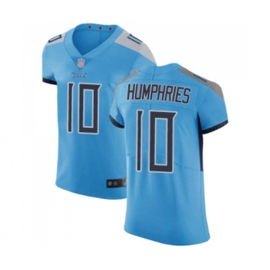 Men's Tennessee Titans #10 Adam Humphries Light Blue Alternate Vapor Untouchable Elite Player Football Jersey - Ujersey