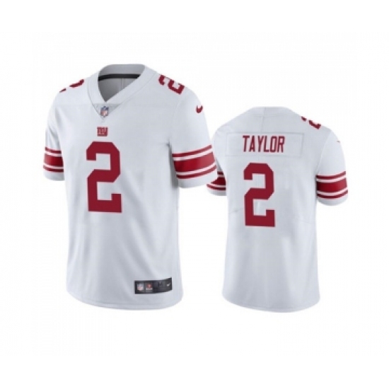 Men's New York Giants #2 Tyrod Taylor White Vapor Untouchable Limited Stitched Jersey - Ujersey