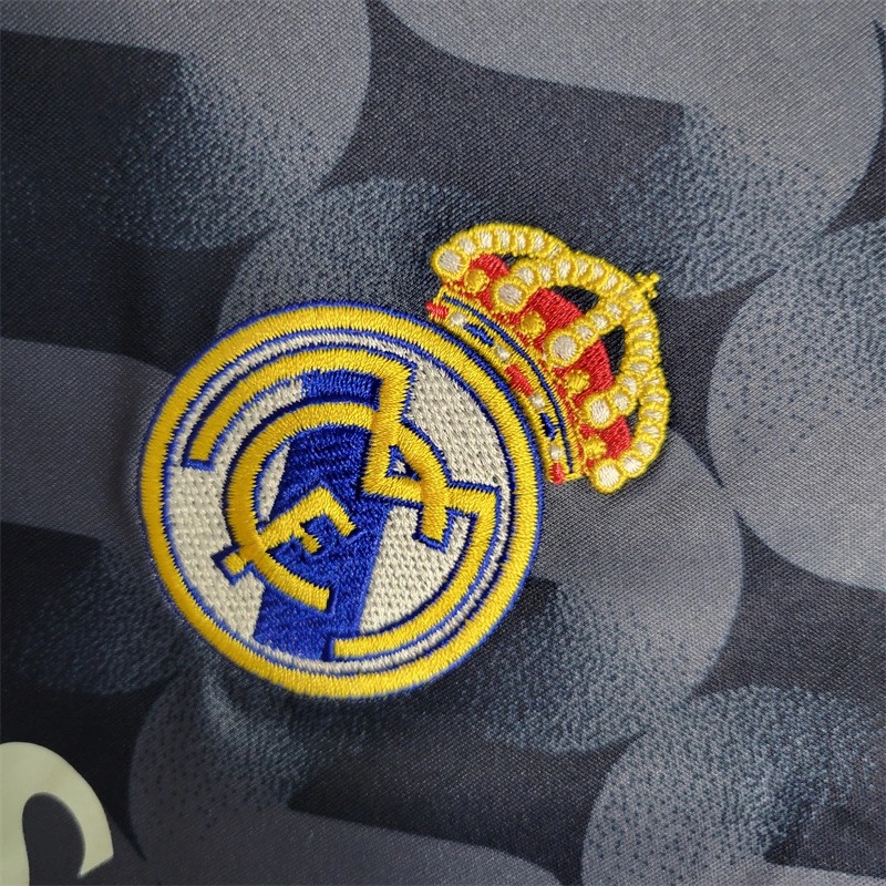 Real Madrid Soccer Jersey Away Long Sleeve Custom Shirt 2023/24 - ujerseystore