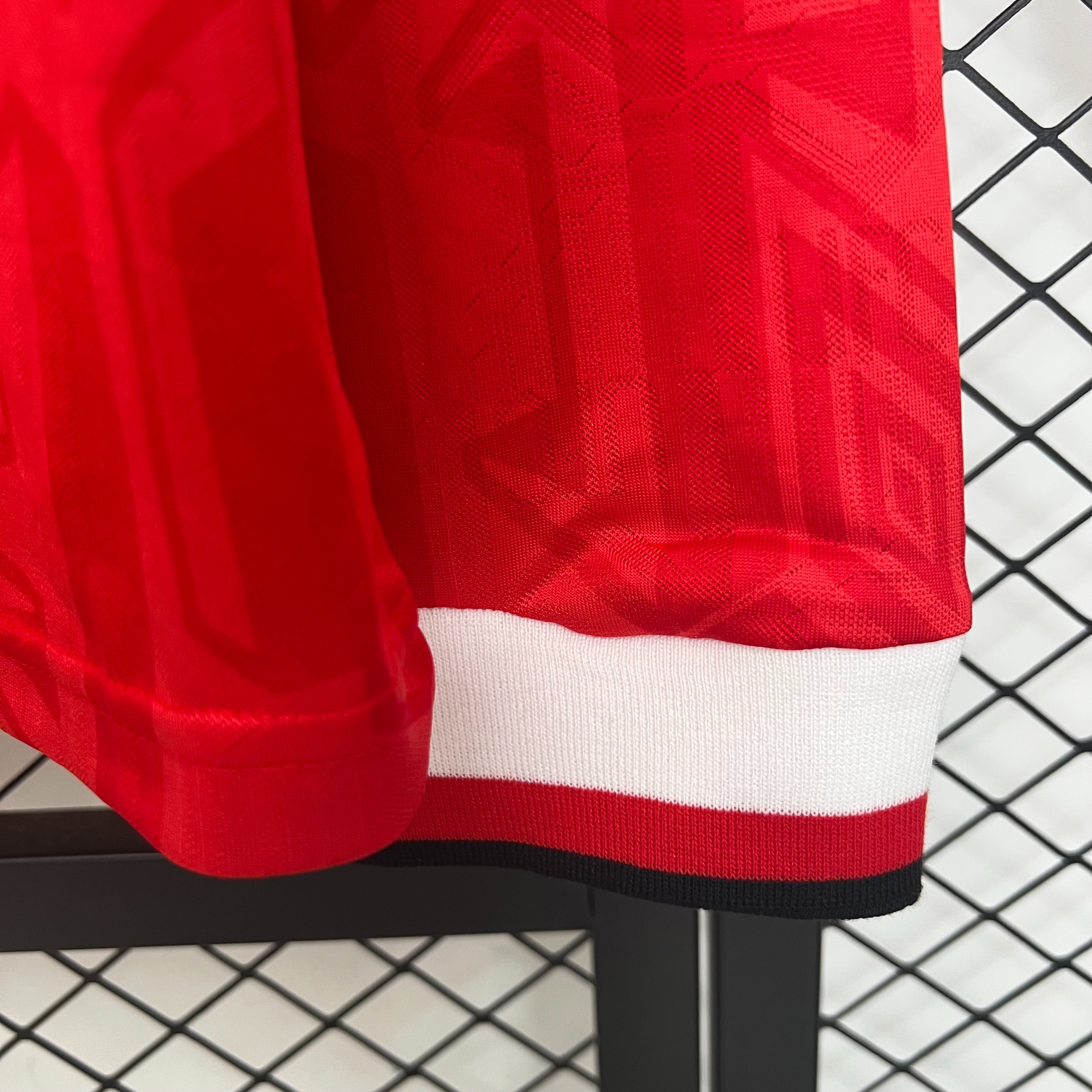 Manchester United Retro Home Long Sleeve Football Jersey Shirt 1992/94 - Ujersey NHL