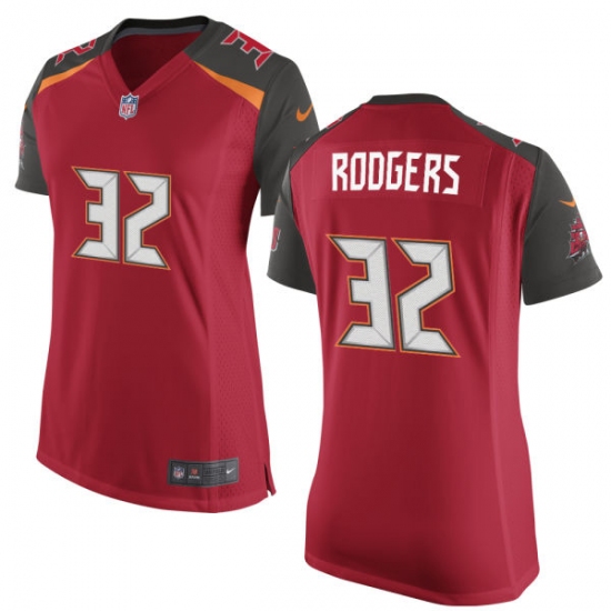 Women's Nike Tampa Bay Buccaneers #32 Jacquizz Rodgers Game Red Team Color NFL Jersey - Ujersey