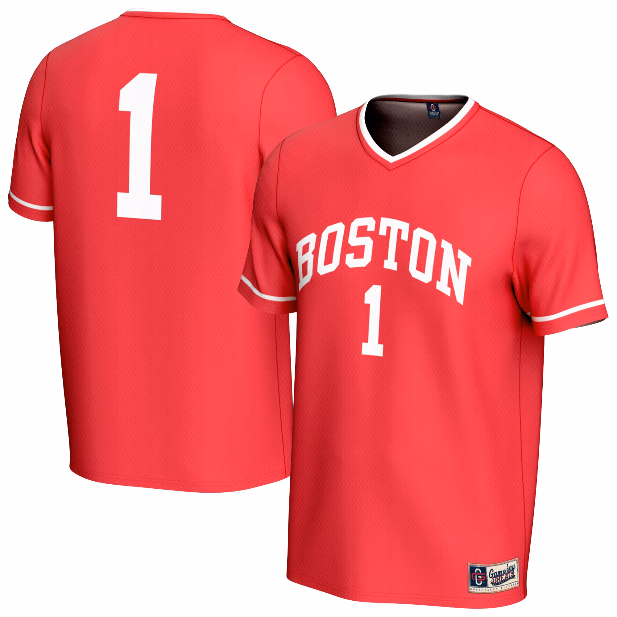 Unisex GameDay Greats Scarlet Boston University Men's Soccer Lightweight Fashion Jersey - SUjersey01