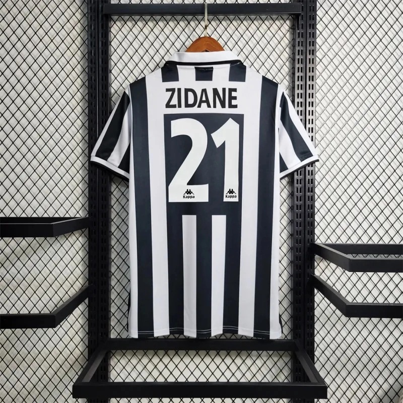 Juventus Retro Soccer Jersey Home Custom Shirt 1995-97 - ujerseystore