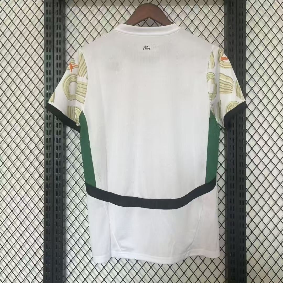 Côte d'Ivoire Soccer Jersey Away Custom Shirt 2025 - ujerseystore