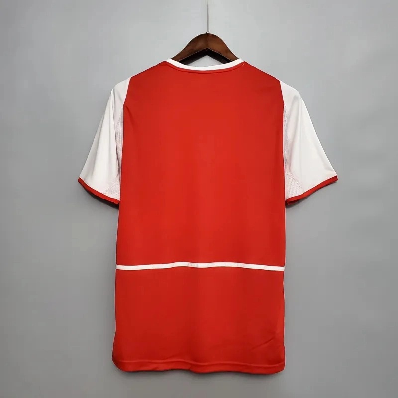 Arsenal Soccer Retro Jersey Home Custom Shirt 2002-04 - Ujersey