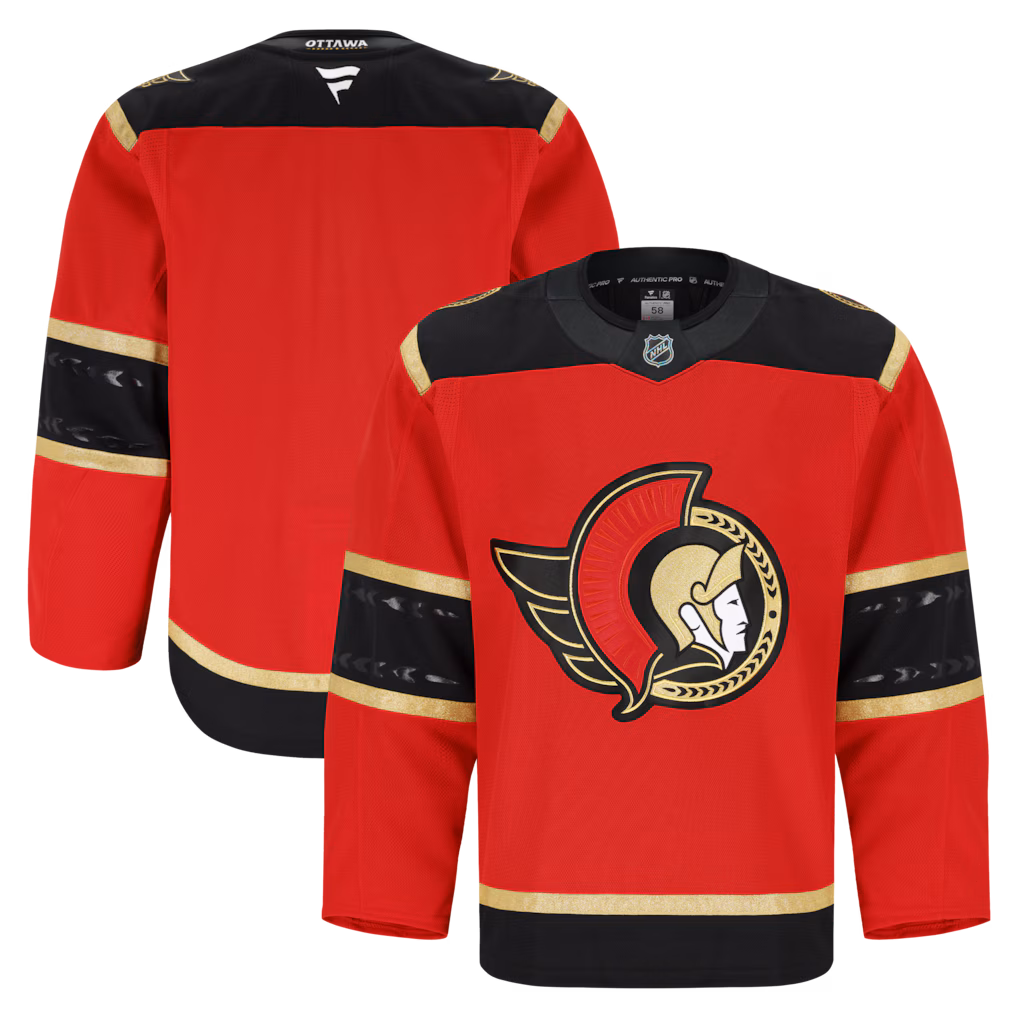 Men's Ottawa Senators Fanatics Red Alternate Authentic Pro Jersey - ujerseystore