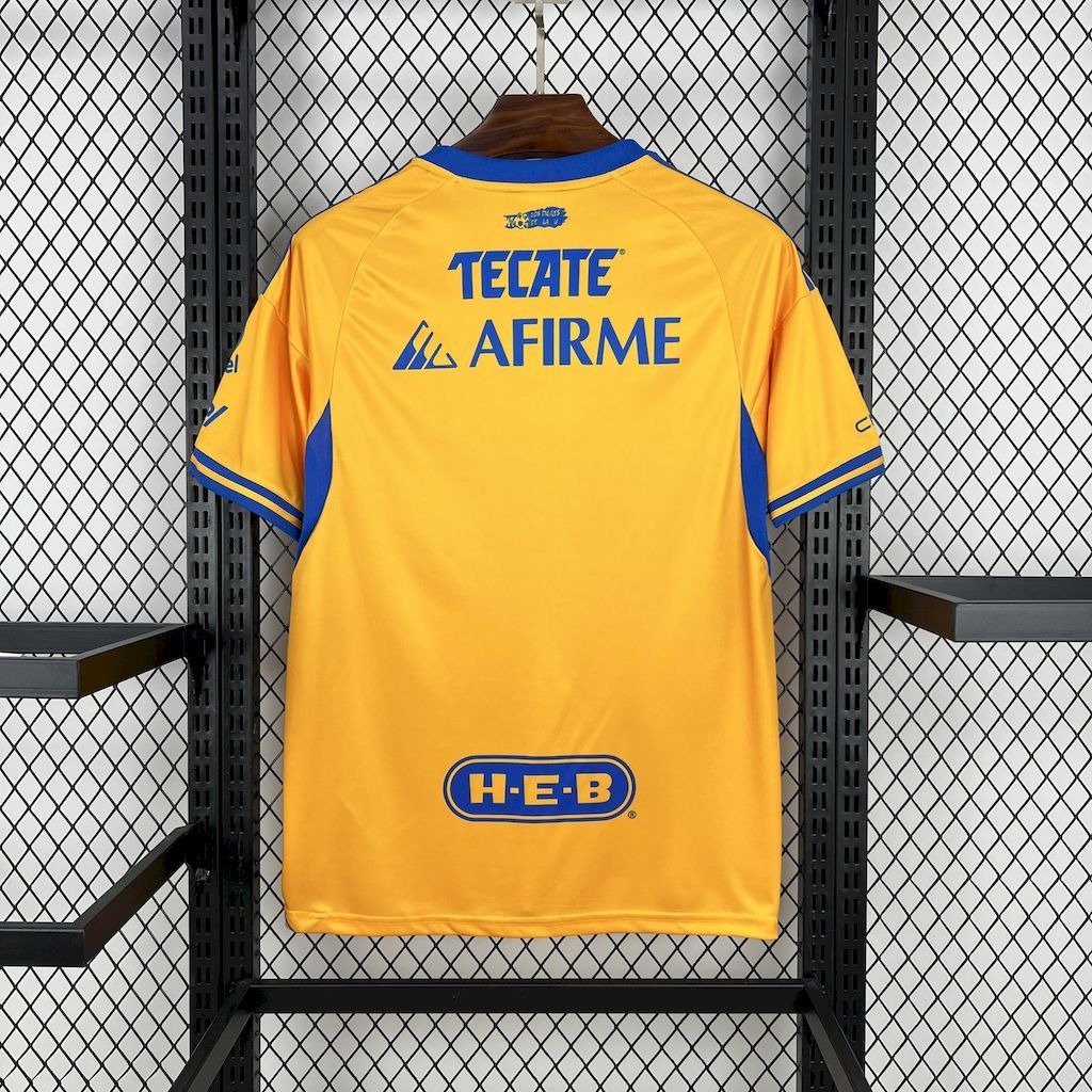 Tigres UANL Soccer Jersey Home Custom Shirt 2025/26 - Ujersey