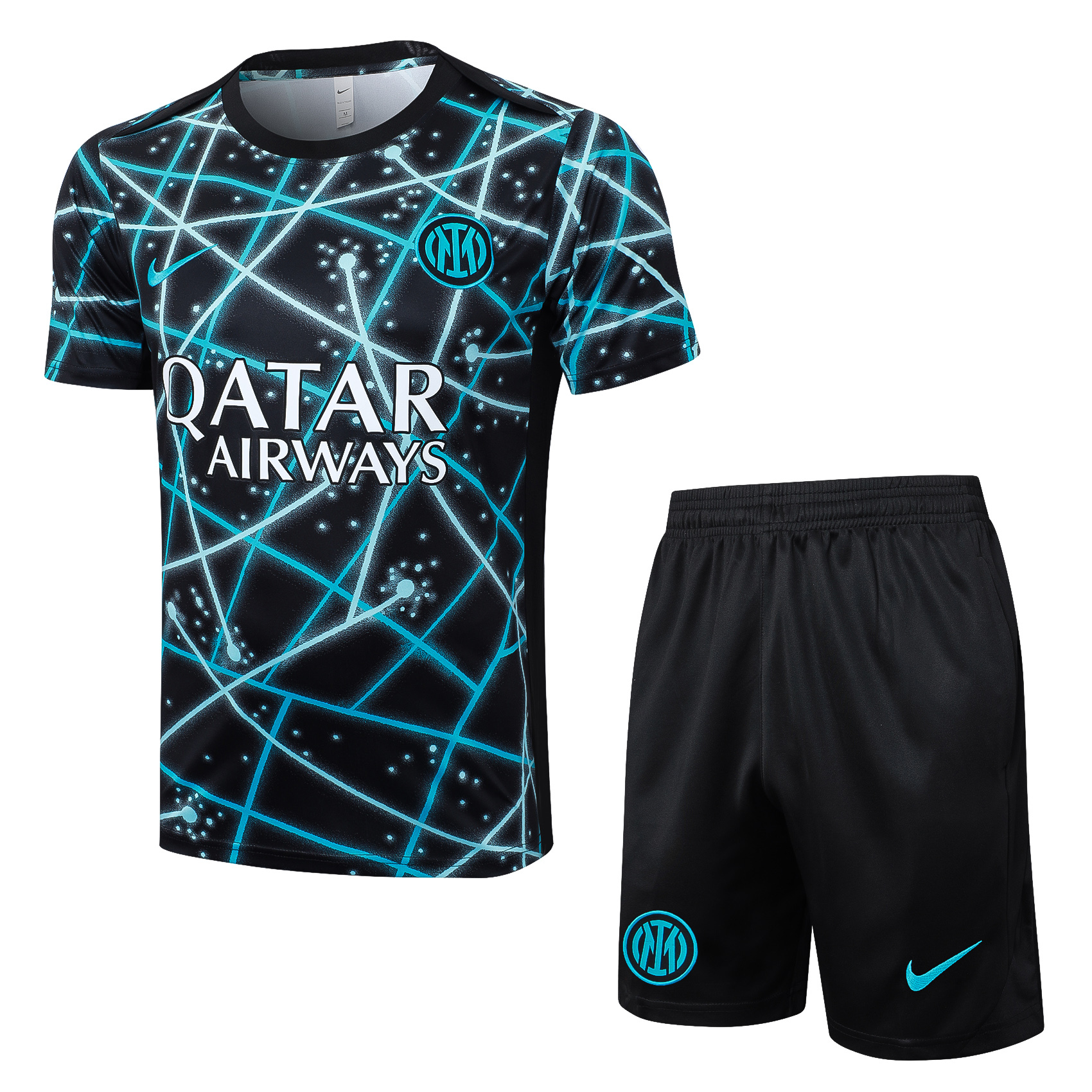 Inter Milan Training Jersey Kit Black&Green 2025/26