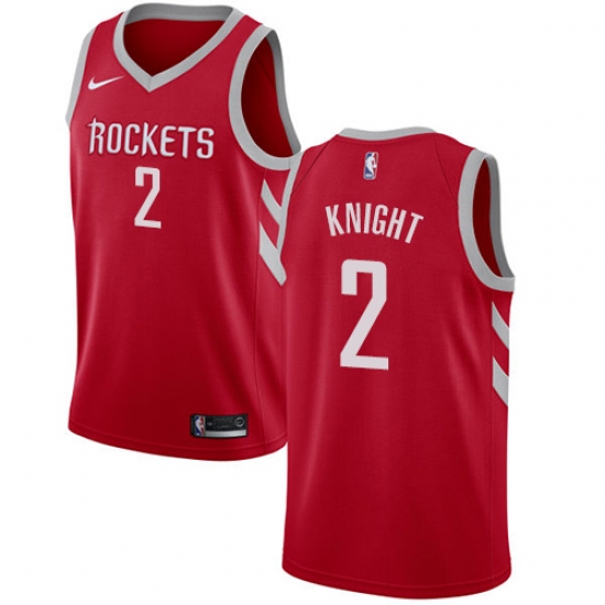 Youth Nike Houston Rockets #2 Brandon Knight Swingman Red NBA Jersey - Icon Edition - Ujersey