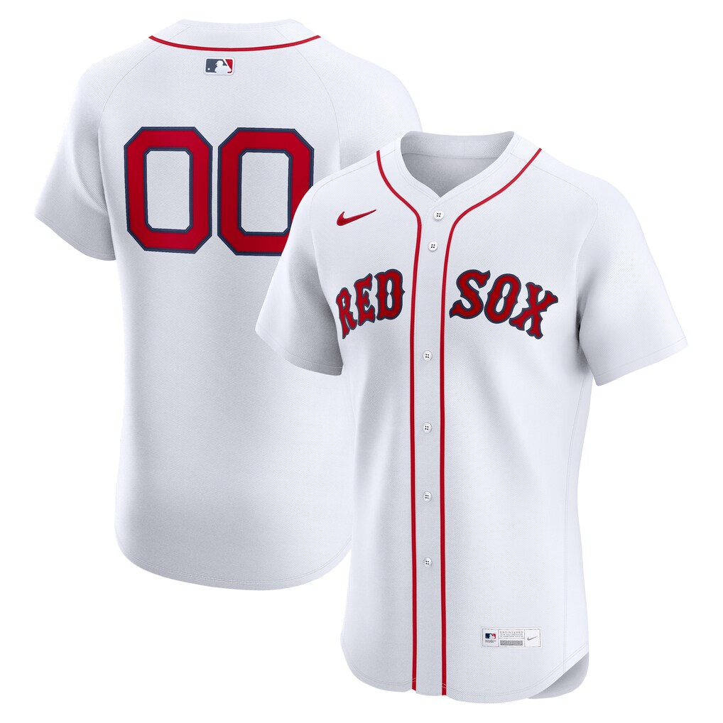 Men's Boston Red Sox Nike White  Home Elite Pick-A-Player Retired Roster Jersey - Ujersey