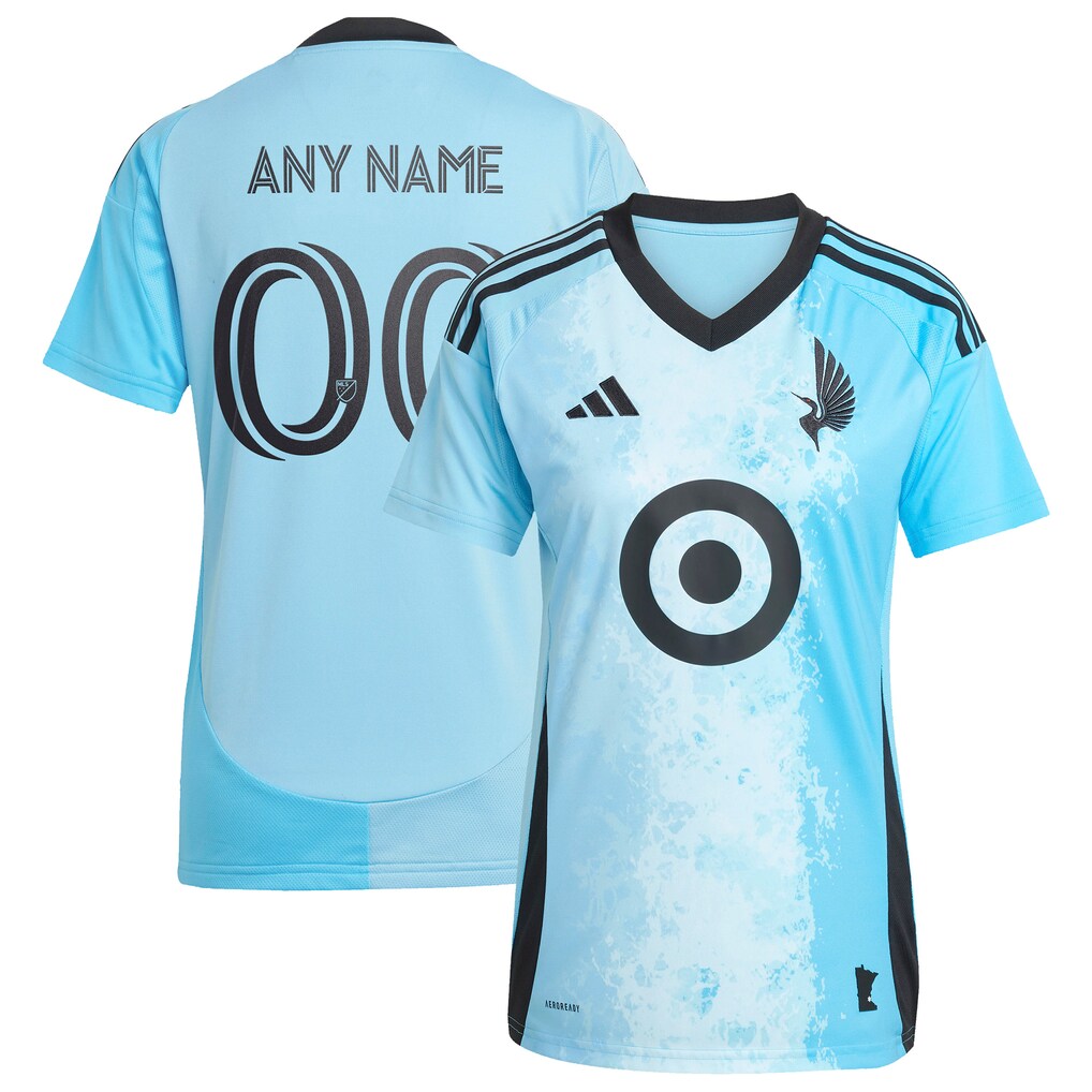 Women's Minnesota United FC adidas Blue 2025 CONVERGENCE Replica Custom Jersey - Ujersey