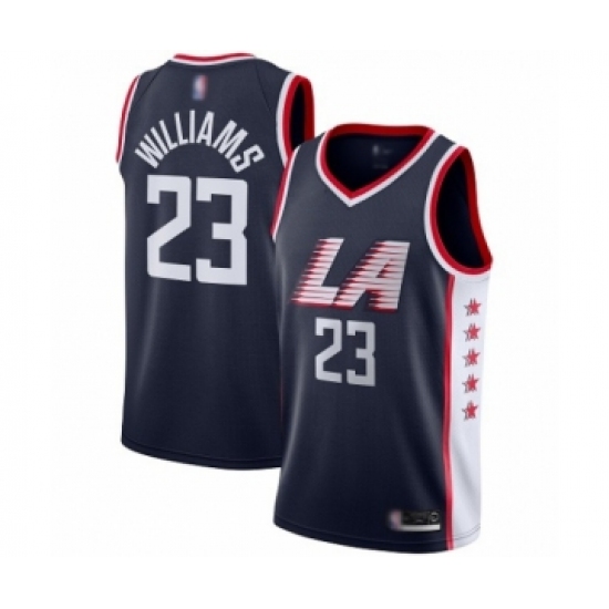 Women's Los Angeles Clippers #23 Lou Williams Swingman Navy Blue Basketball Jersey - City Edition