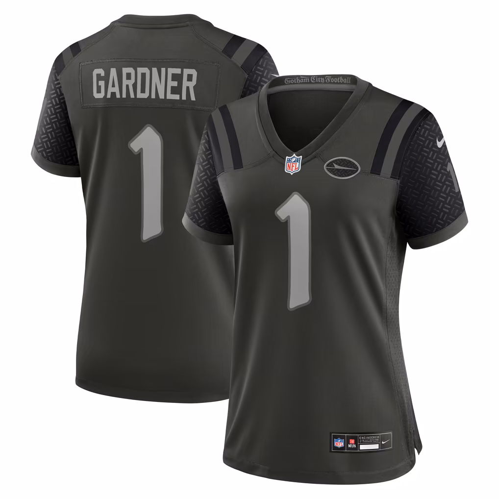 Women's New York Jets Ahmad Sauce Gardner Nike Green Rivalries Collection Game Jersey - SUjersey01