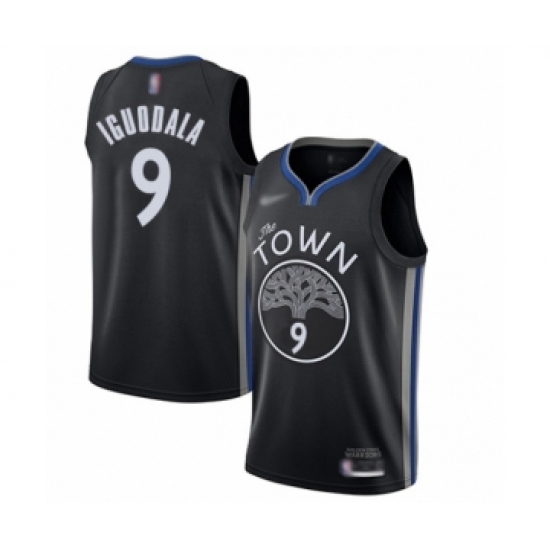 Women's Golden State Warriors #9 Andre Iguodala Swingman Black Basketball Jersey - 2019 20 City Edition - Ujersey