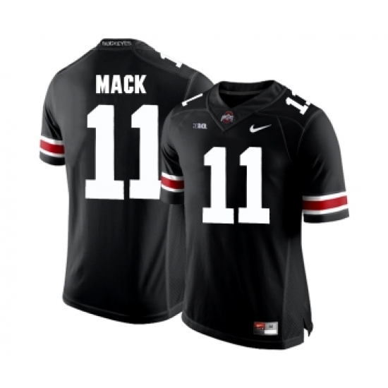 Ohio State Buckeyes 11 Austin Mack Black College Football Jersey - Ujersey