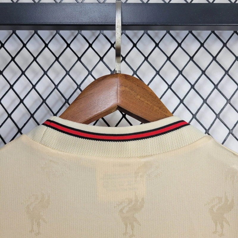 Liverpool Retro Football Jersey Away Custom Shirt 1996/97 - ujerseystore