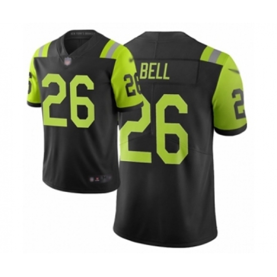 Youth New York Jets #26 Le'Veon Bell Limited Black City Edition Football Jersey - Ujersey
