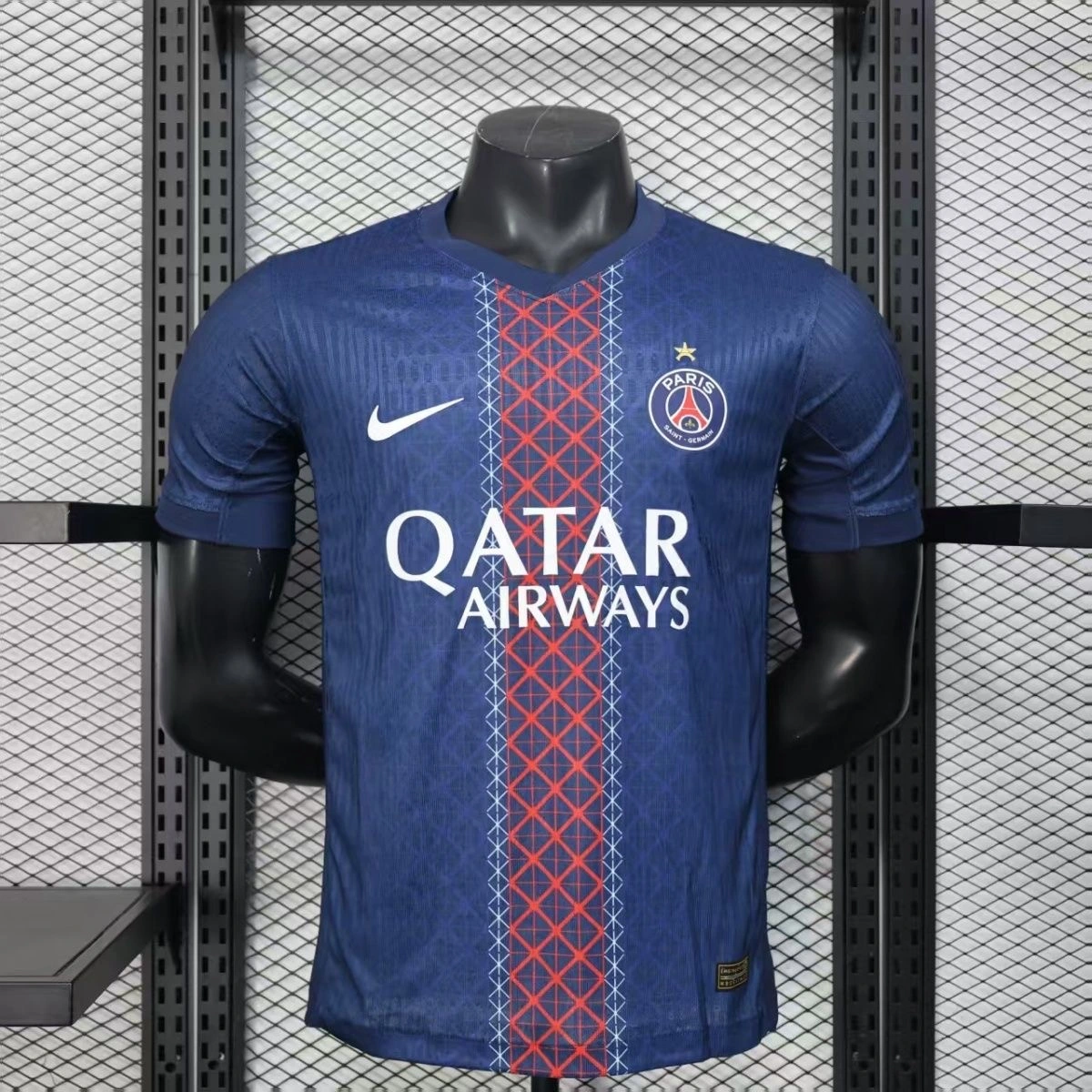 Soccer Jersey PSG Home x Champions of Europe Shirt 2025/26 - With Star - Ujersey NHL