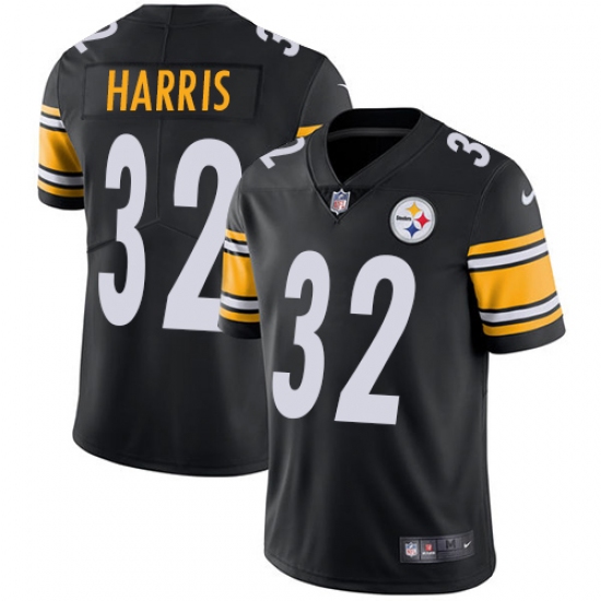 Youth Nike Pittsburgh Steelers #32 Franco Harris Black Team Color Vapor Untouchable Limited Player NFL Jersey - Ujersey